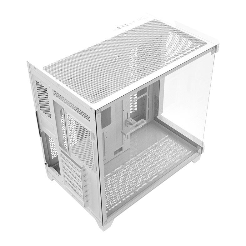 Gabinete Gamer Alseye Cycle 360, Mid-Tower, Lateral de Vidro, Branco, CYCLE360-WH