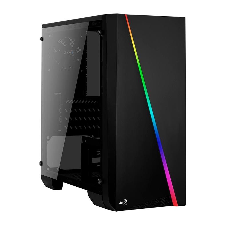 Gabinete Gamer AeroCool Cylon Mini RGB Lateral Acrilico, CYLON-MINI