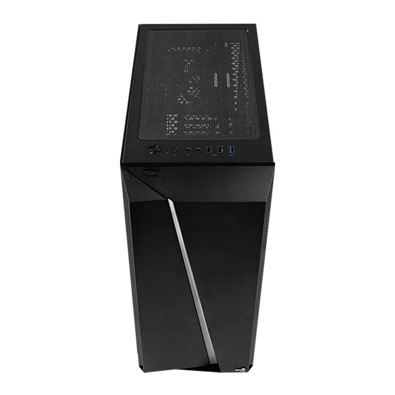 Gabinete Gamer AeroCool Cylon PRO RGB Lateral Vidro, CYLON PRO-G-BK-V2