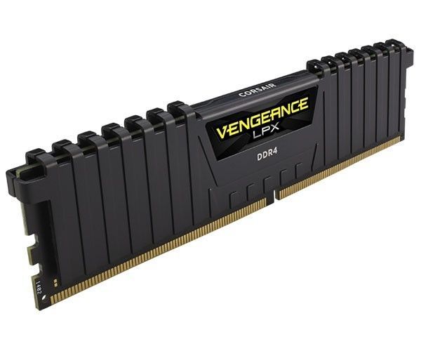 Memoria Corsair Vengeance LPX 8GB (2x4) DDR4 2400MHz C14 Preta, CMK8GX4M2A2400C14