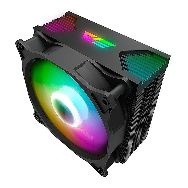 Cooler Para Processador Aigo DarkFlash Darkair Pro, ARGB, 120mm, Preto, DARKAIR PRO