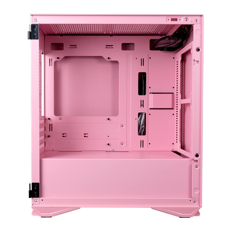 Gabinete Gamer Aigo DarkFlash DLM 22 Pink Lateral Vidro