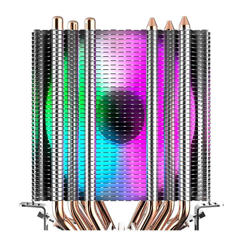 Cooler Para Processador Aigo DarkFlash L6 RGB 90mm, Aigo-DarkFlash-L6