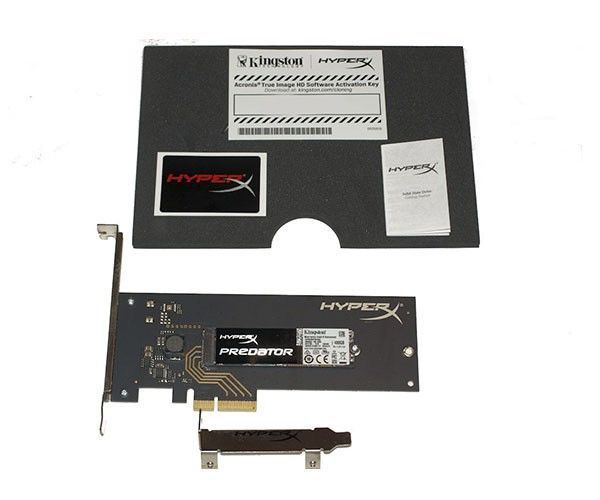 SSD Kingston HyperX Predator 240GB M.2 2280 PCIe, SHPM2280P2H-240G