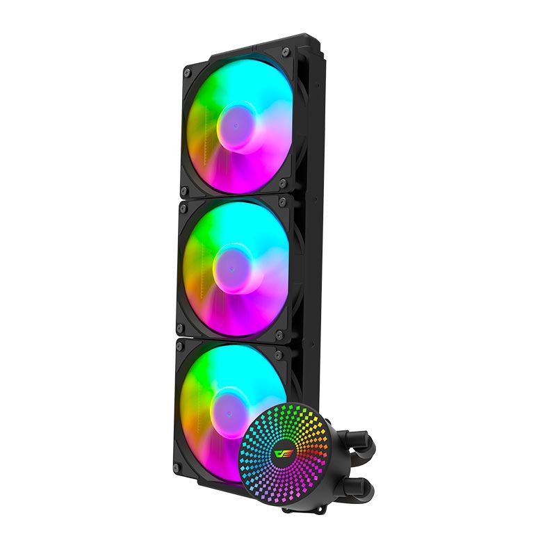 OPENBOX Water Cooler Aigo Darkflash Radiant DC360, ARGB, 360mm, Preto, DC360BK