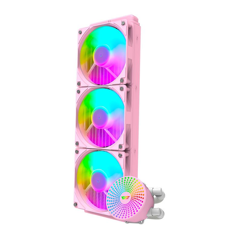 Water Cooler Aigo Darkflash Radiant DC360, ARGB, 360mm, Rosa, DC360PK