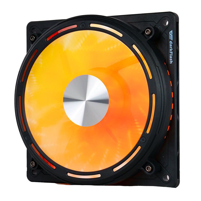 Ventoinha Aigo Darkflash DE8, ARGB, 120mm, Preto, DE8-BK