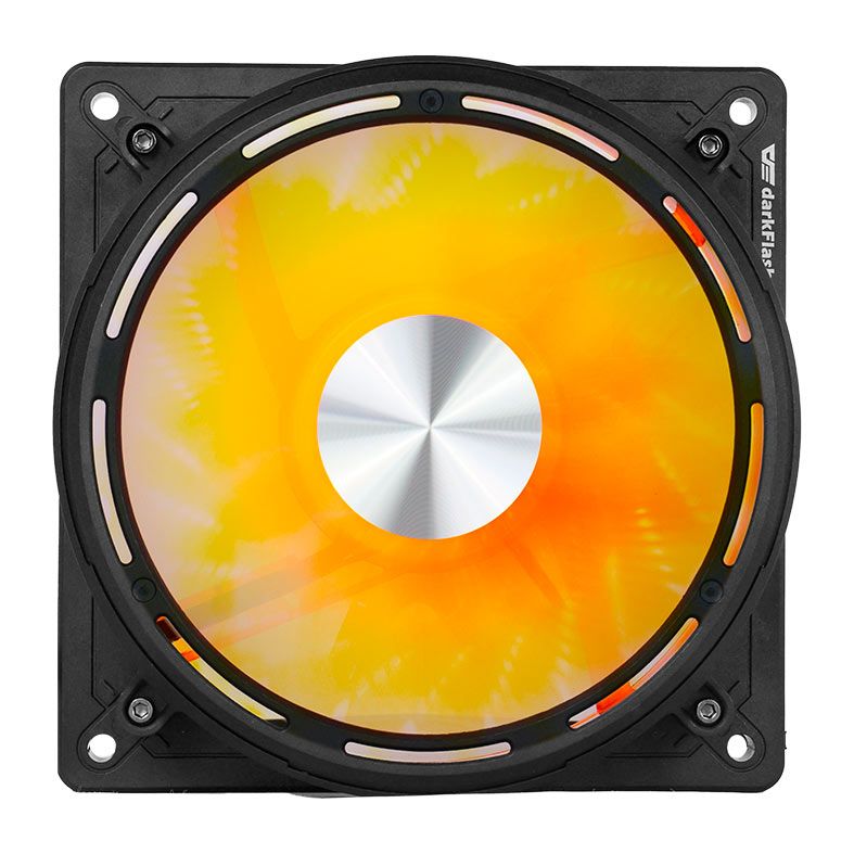 Ventoinha Aigo Darkflash DE8, ARGB, 120mm, Preto, DE8-BK