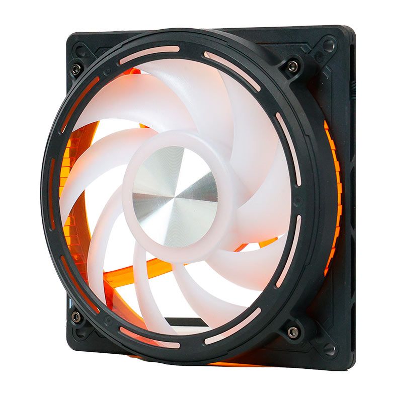 Ventoinha Aigo Darkflash DE8, ARGB, 120mm, Preto, DE8-BK