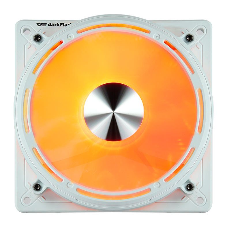 Ventoinha Aigo Darkflash DE8, ARGB, 120mm, Branco, DE8-WH