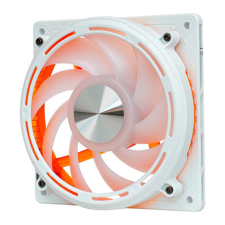 Ventoinha Aigo Darkflash DE8, ARGB, 120mm, Branco, DE8-WH