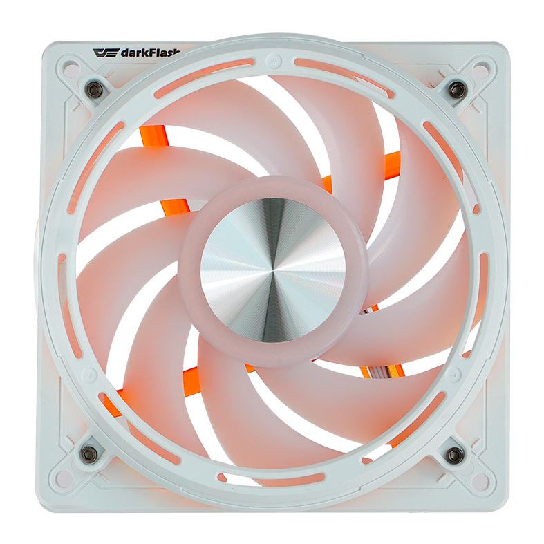 Ventoinha Aigo Darkflash DE8, ARGB, 120mm, Branco, DE8-WH