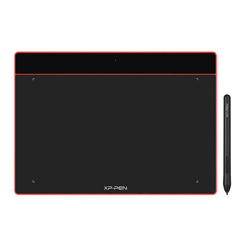 Mesa Digitalizadora XP-Pen Deco Fun L CT1060, Resolucao 5080 LPI, Niveis de Pressao 8192, Vermelho, DECO-FUNL-R