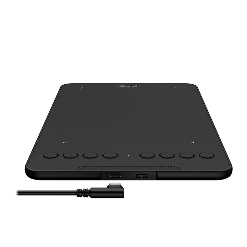 Mesa Digitalizadora XP-Pen Deco Mini 7W, Resolucao 5080 LPI, Niveis de Pressao 8192, Preto, DECO-MINI7W