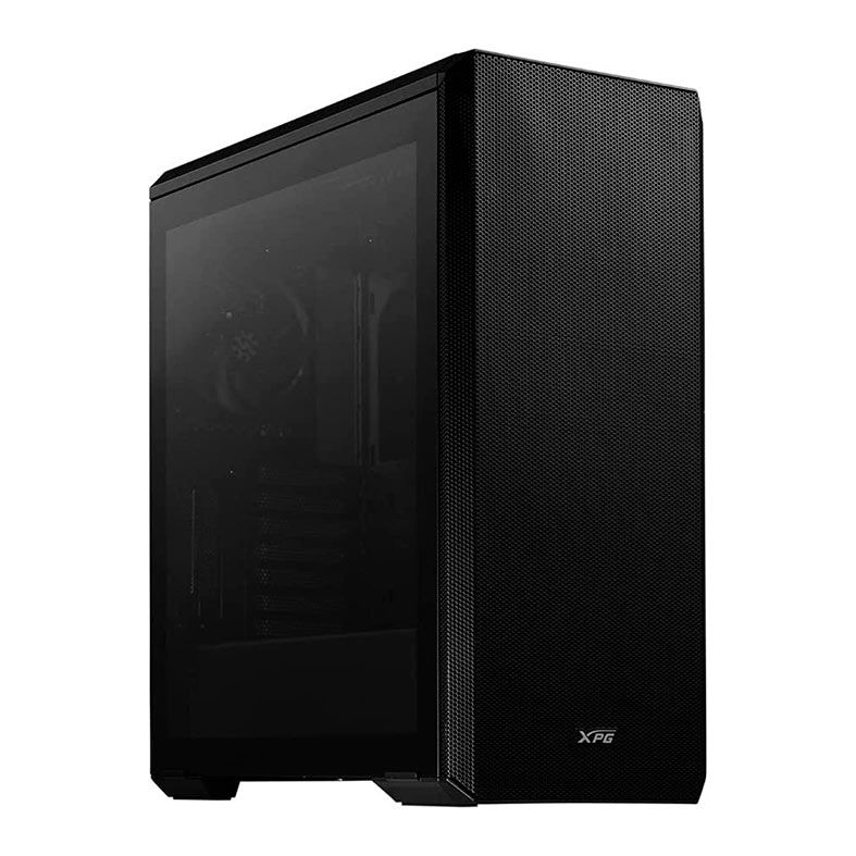 Gabinete Gamer XPG Defender, Mid-Tower, Lateral de Vidro, Com 3 Fans, Preto, DEFENDER-BKCWW