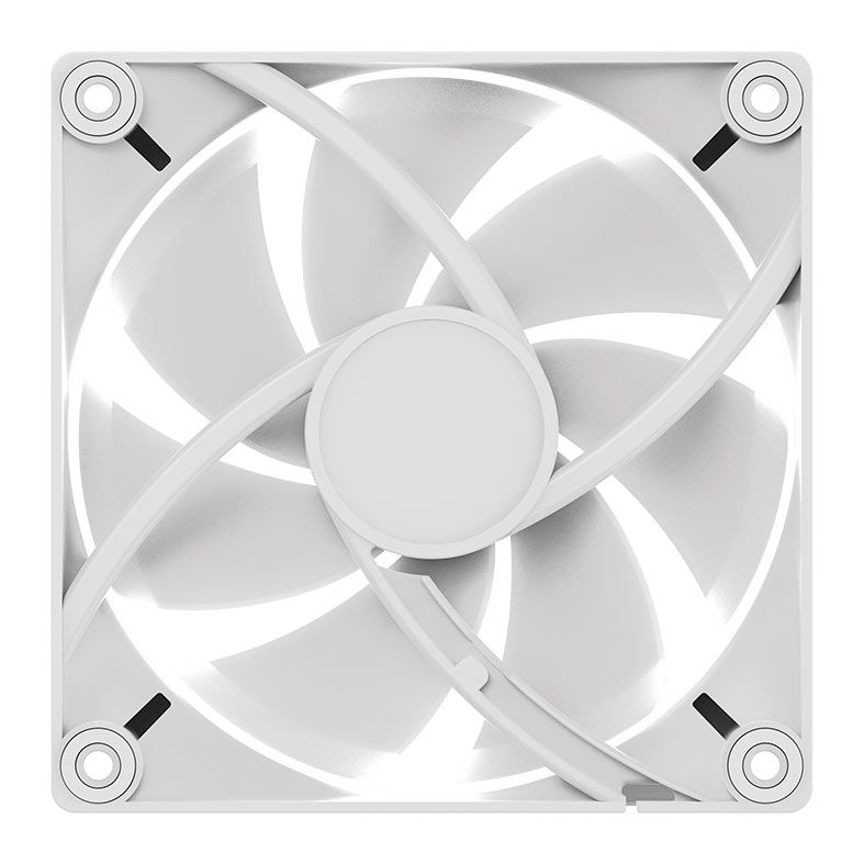 Ventoinha Ocypus Delta F12, ARGB, 120mm, Branco, DELTA-F12-WH1AMOOX-GL
