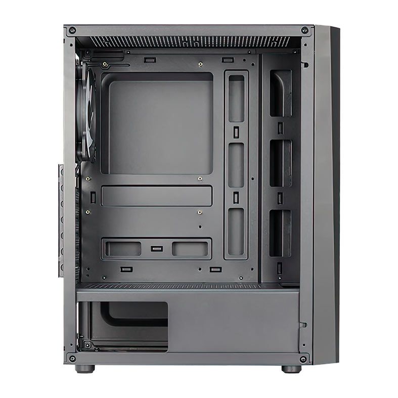 Gabinete Gamer Aerocool Delta, RGB, Mid-Tower, Lateral de Vidro, Preto, DELTA-G-BK-V1