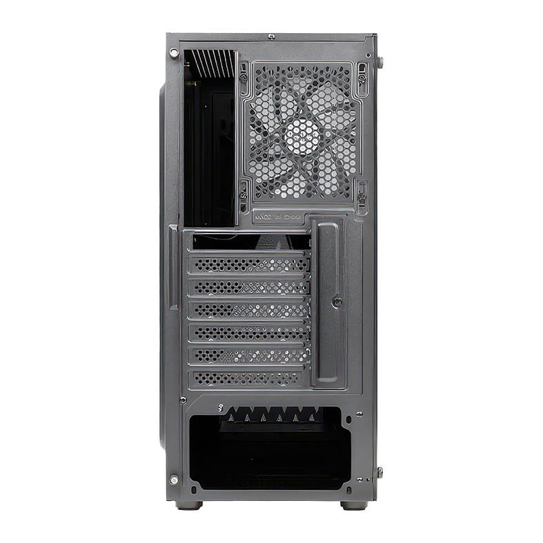 Gabinete Gamer Aerocool Delta, RGB, Mid-Tower, Lateral de Vidro, Preto, DELTA-G-BK-V1