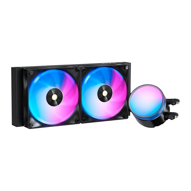 Water Cooler Ocypus Delta L24 V2, ARGB, 240mm, Preto, DELTA-L24-BK2AAWNN02X-GL