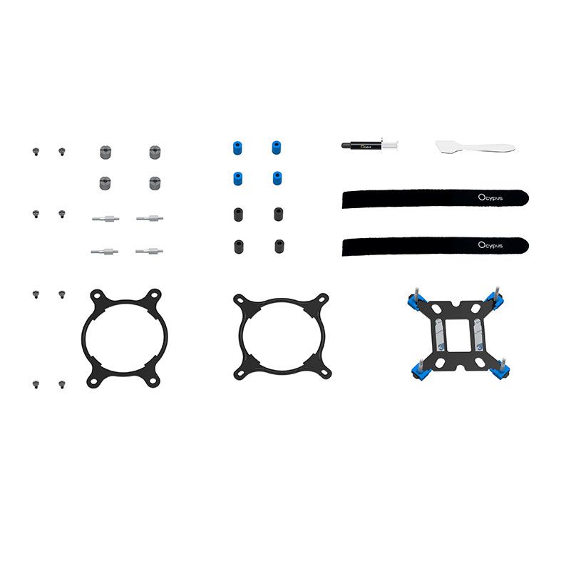 Water Cooler Ocypus Delta L36 V2, ARGB, 360mm, Preto, DELTA-L36-BK3AAWNN02X-GL
