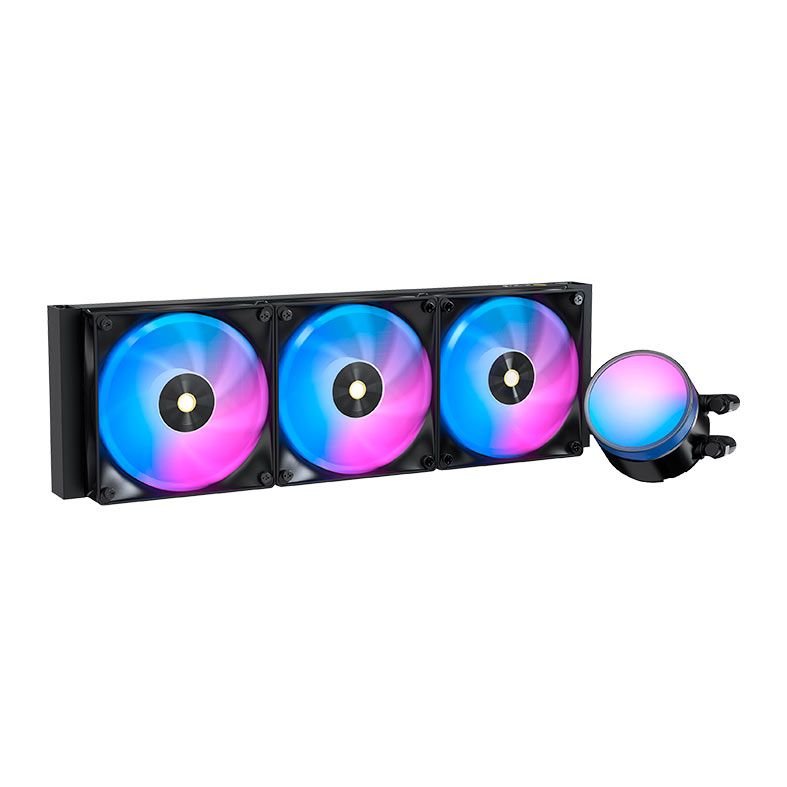 Water Cooler Ocypus Delta L36 V2, ARGB, 360mm, Preto, DELTA-L36-BK3AAWNN02X-GL