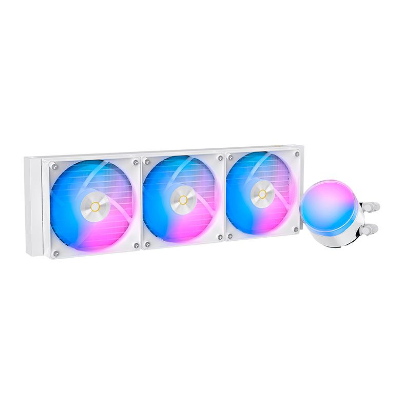 Water Cooler Ocypus Delta L36 V2, ARGB, 360mm, Branco, DELTA-L36-WH3AAWNN02X-GL