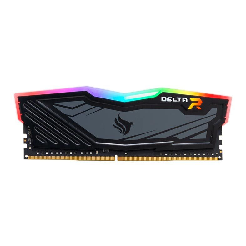 Memoria Team Group T-Force Pichau Delta R RGB 8GB (1x8) DDR4 3200MHz, TF11D48G3200HC16C01
