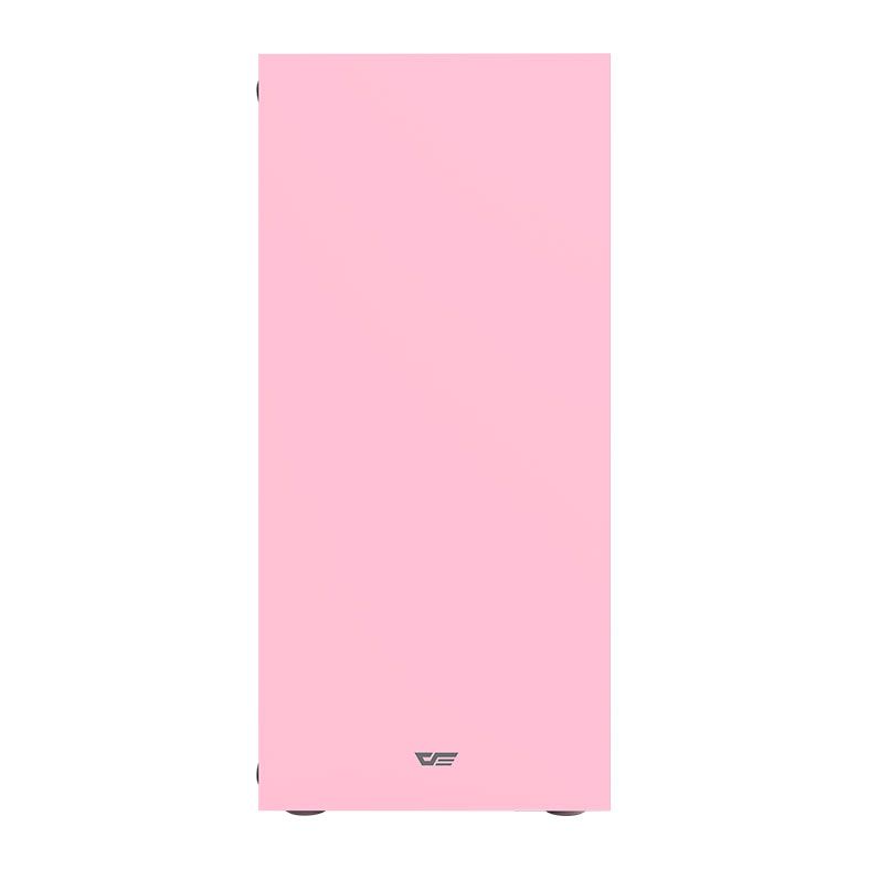 Gabinete Gamer Aigo DarkFlash DK100, Mid-Tower, Lateral de Vidro, Rosa, DK100-PK