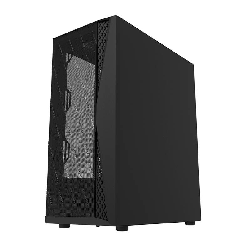 Gabinete Gamer Aigo DarkFlash DK352 Mesh, Mid-Tower, Lateral de Vidro, Preto, DK352-MESH