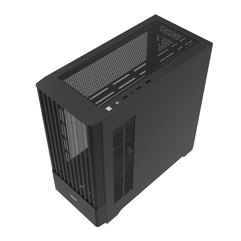 Gabinete Gamer Aigo Darkflash DK415M, Mid-Tower, Lateral de Vidro, Preto, DK415M-BK