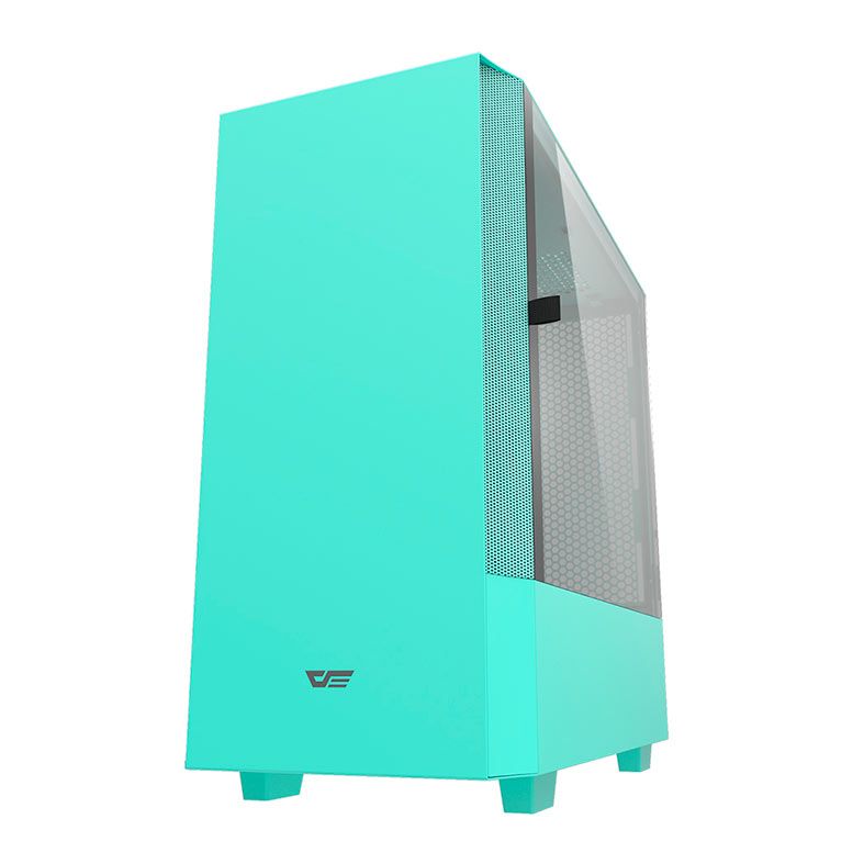 Gabinete Gamer Aigo Darkflash DLV22, Mid-Tower, Lateral de Vidro, Verde, DLV22-GREEN
