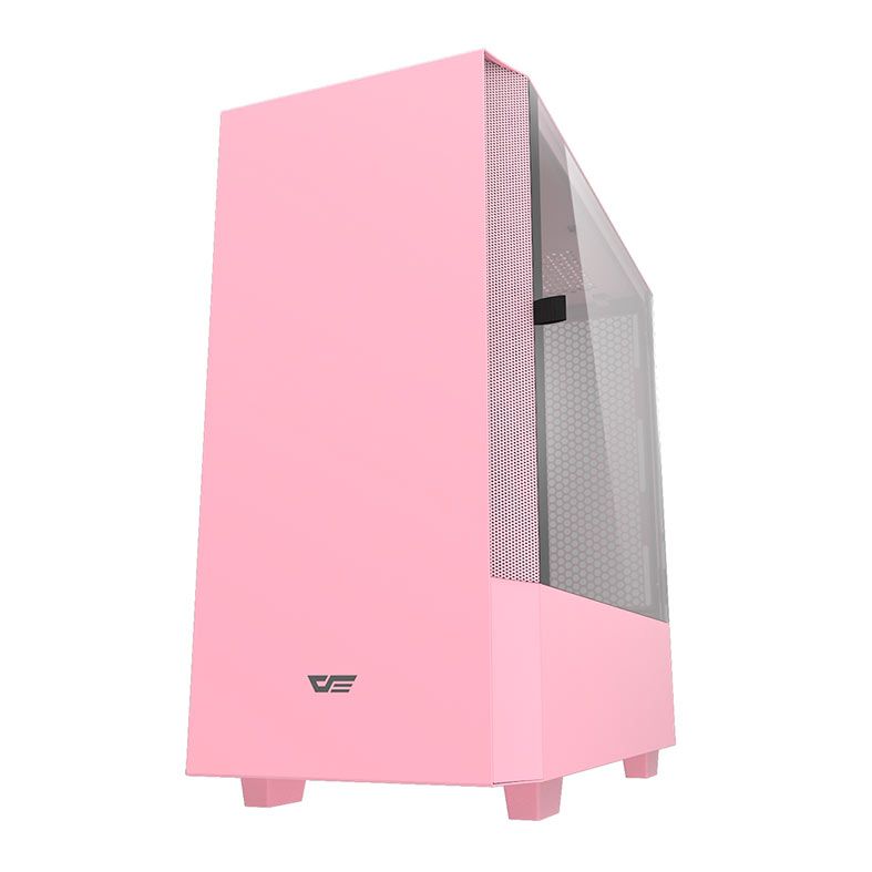 Gabinete Gamer Aigo Darkflash DLV22, Mid-Tower, Lateral de Vidro, Rosa, DLV22-PINK