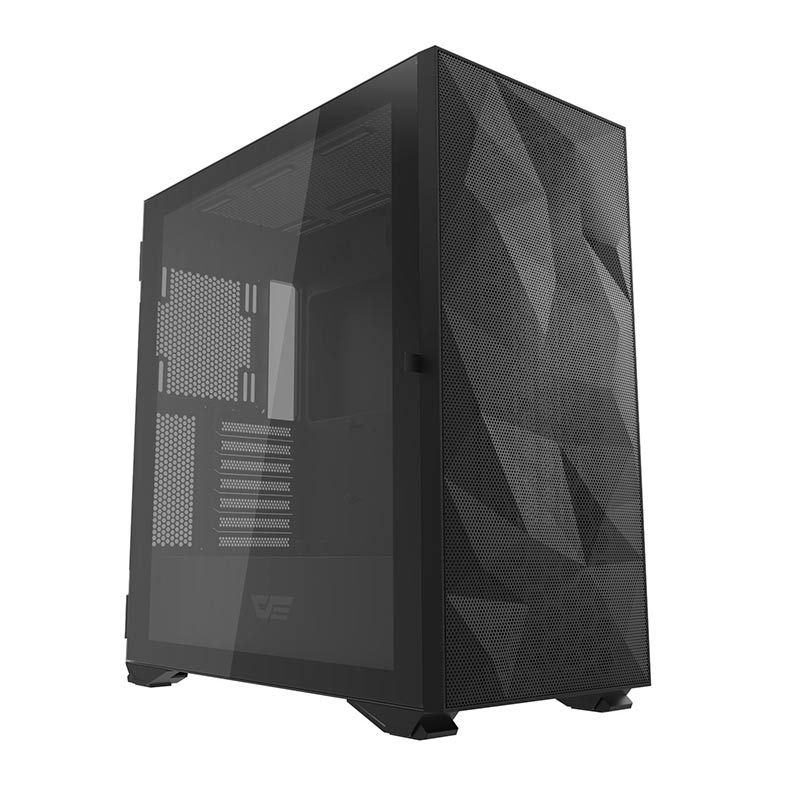 Gabinete Gamer Aigo DarkFlash DLX 21 Mesh Preto Lateral Vidro