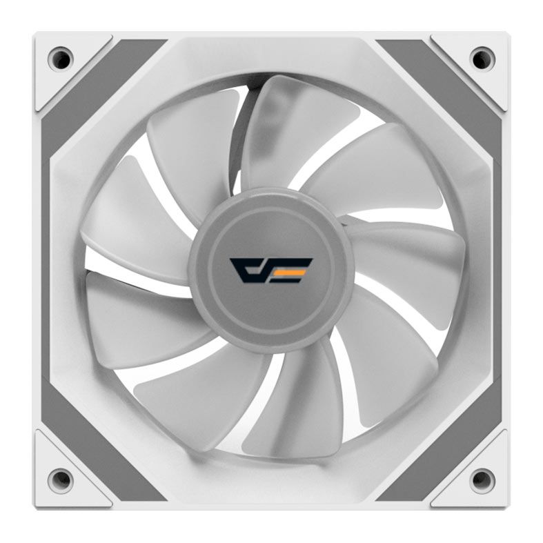 Ventoinha Aigo Darkflash DM22R Pro Reverse, ARGB, 120mm, Branco, DM22RPRO-WH