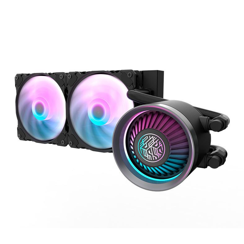 Water Cooler Aigo Darkflash Nebula DN-240, ARGB, 240mm, Preto, DN-240-BK
