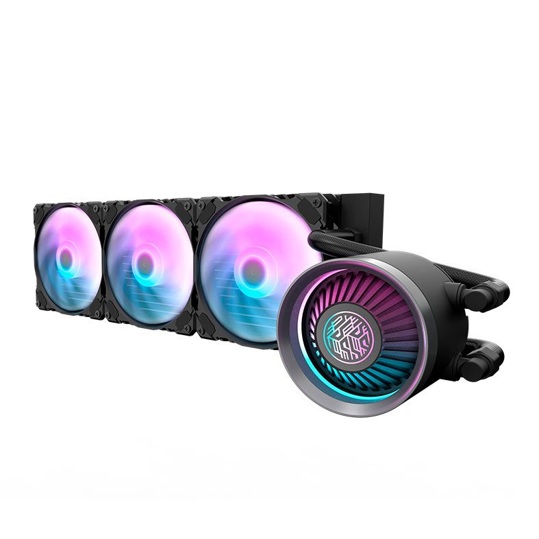 Water Cooler Aigo Darkflash Nebula DN-360, ARGB, 360mm, Preto, DN-360-BK