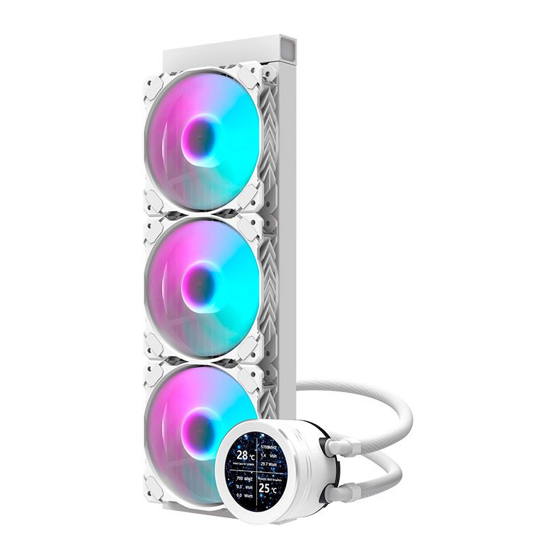 Water Cooler Aigo Darkflash DN360S, ARGB, 360mm, Branco, DN360S-WH