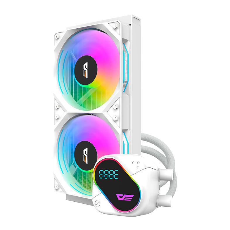 Water Cooler Aigo Darkflash DO240, ARGB, 240mm, Branco, DO-240-WH