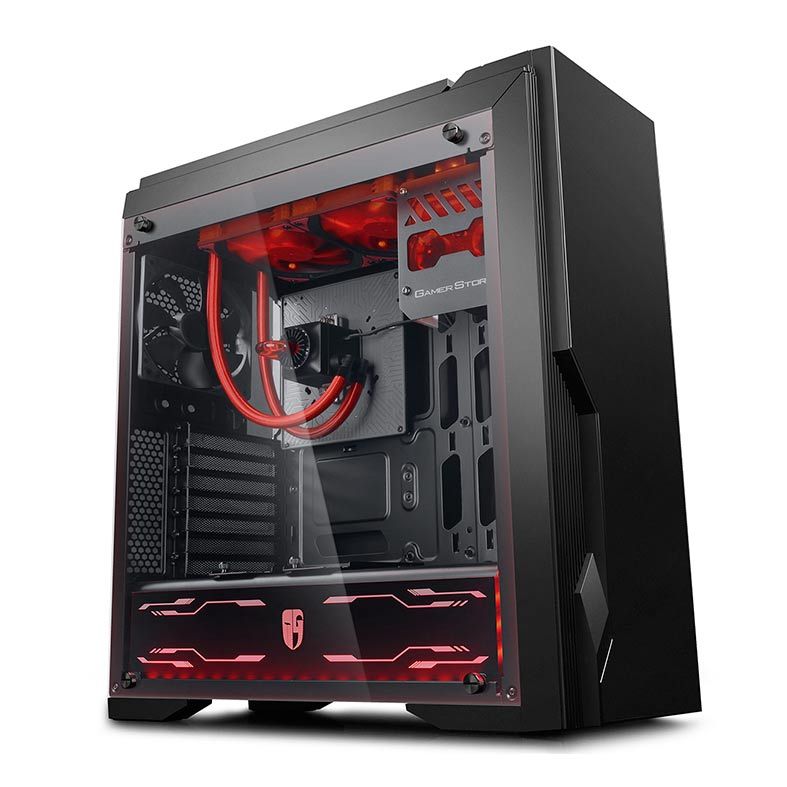 Gabinete DeepCool Gamer DUKASE Liquid, DP-ATX-DUKBK-LIQUID2