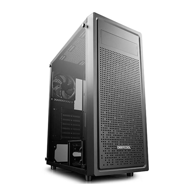 Gabinete DeepCool E-Shield Preto Vidro Temp, DP-ATX-E-SHIELD