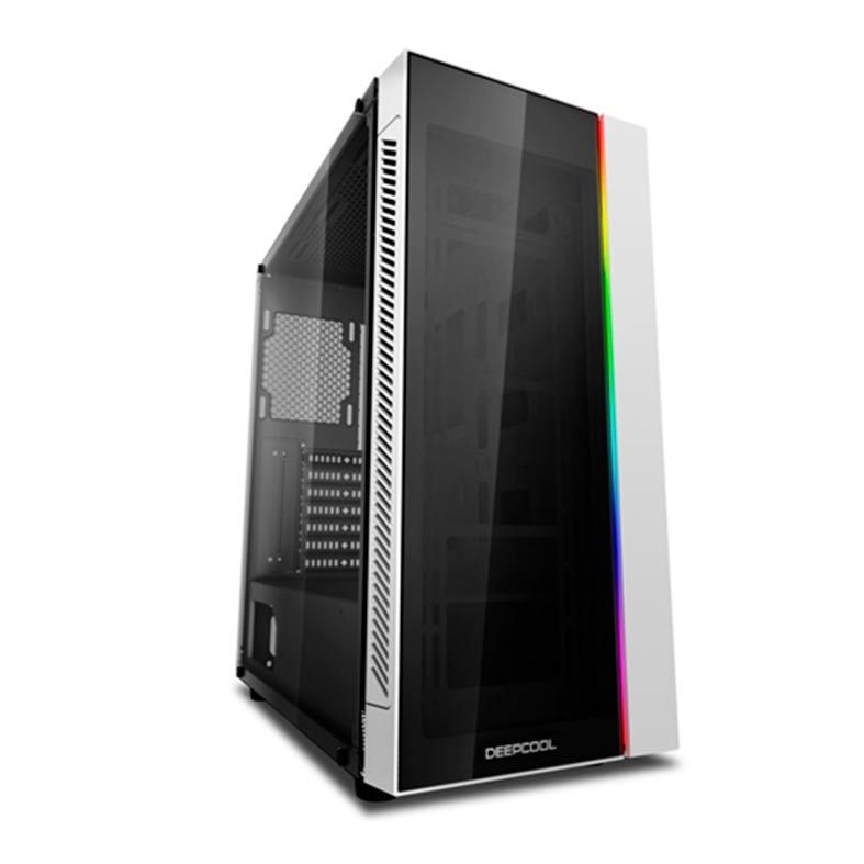 Gabinete DeepCool Matrexx 55 ADD-RGB Vidro Temp Branco, DP-ATX-MATREXX55-AR-WH