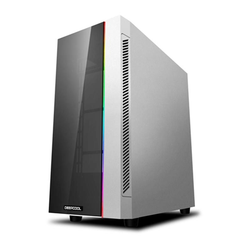 Gabinete DeepCool Matrexx 55 ADD-RGB Vidro Temp Branco, DP-ATX-MATREXX55-AR-WH