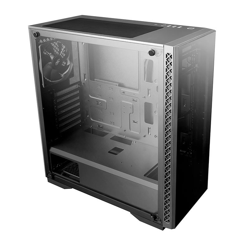 Gabinete DeepCool Matrexx 50 ADD-RGB NE 4x120mm Preto, DP-ATX-MATREXX50-AR-4F-NE