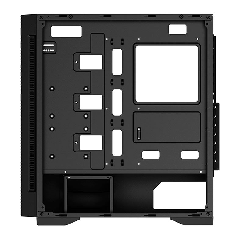 Gabinete Gamer Deepcool Matrexx 55 Mesh, RGB, Mid-Tower, Lateral de Vidro, Com 4 Fans, Preto, DP-ATX-MATREXX55-MESH-AR-4F