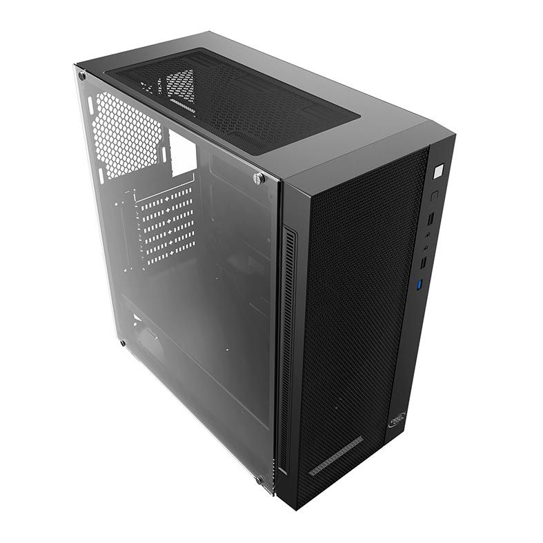 Gabinete DeepCool Matrexx 55 Mesh Vidro Temp Preto, DP-ATX-MATREXX55-MESH
