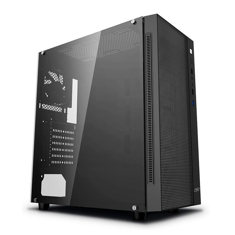 Gabinete DeepCool Matrexx 55 Mesh Vidro Temp Preto, DP-ATX-MATREXX55-MESH