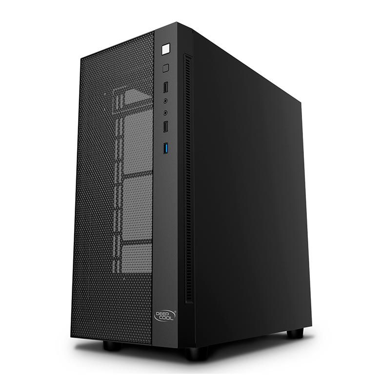 Gabinete DeepCool Matrexx 55 Mesh Vidro Temp Preto, DP-ATX-MATREXX55-MESH