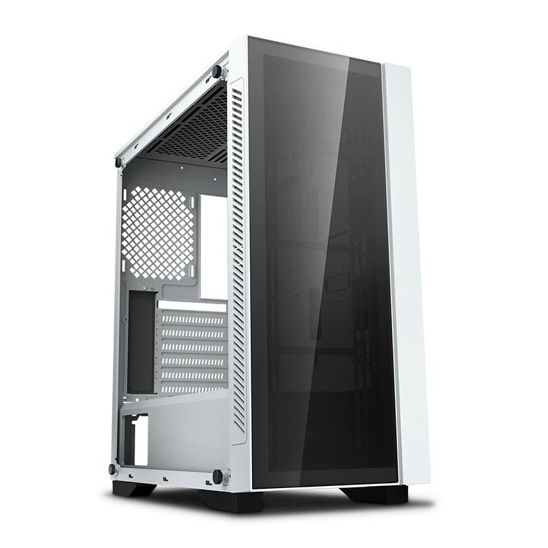 Gabinete DeepCool Matrexx 55 V3 ADD-RGB Vidro Temp Branco, DP-ATX-MATREXX55V3-AR-WH