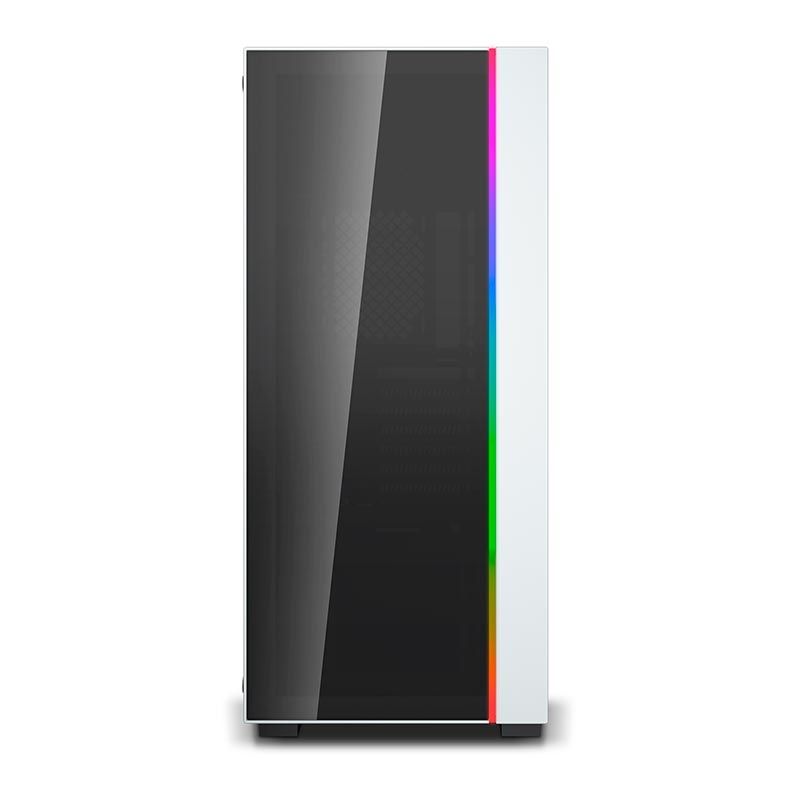 Gabinete DeepCool Matrexx 55 V3 ADD-RGB Vidro Temp Branco, DP-ATX-MATREXX55V3-AR-WH