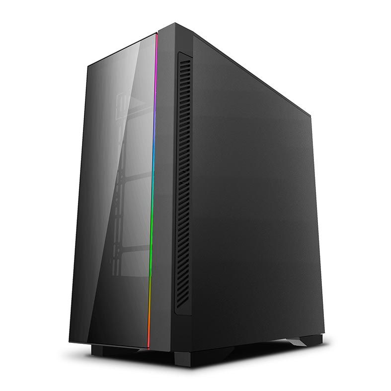 Gabinete DeepCool Matrexx 55 V3 ADD-RGB Vidro Temp Preto, DP-ATX-MATREXX55V3-AR